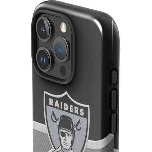 NFL Las Vegas Raiders Vintage iPhone 16 Pro Impact Case